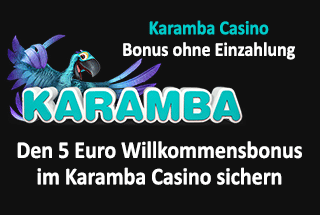 Karamba Casino Bonus ohne Einzahlung