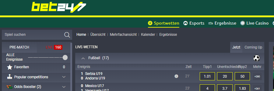Bet24-7 Casino